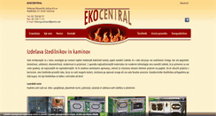 Desktop Screenshot of ekocentral.si